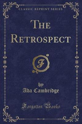 Book cover for The Retrospect (Classic Reprint)