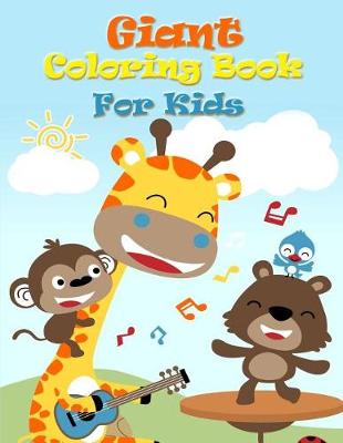 Book cover for Giant Coloring Book for Kids