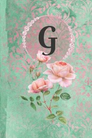 Cover of Personalized Monogrammed Letter G Journal