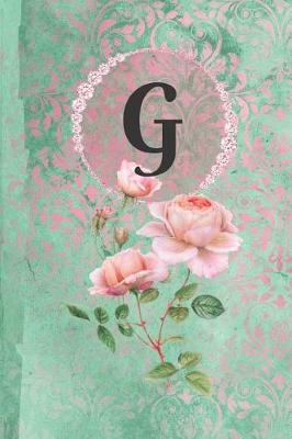 Book cover for Personalized Monogrammed Letter G Journal