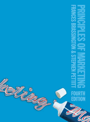 Book cover for Online Course Pack: Principles of Marketing with OneKey WebCT Access Card: Brassington, Principles of Marketing