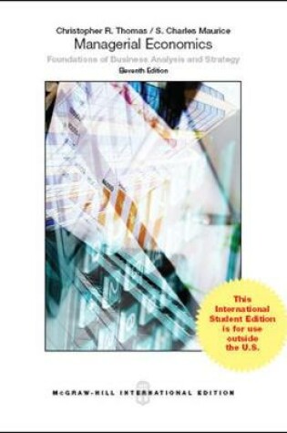 Cover of Managerial Economics (Int'l Ed)