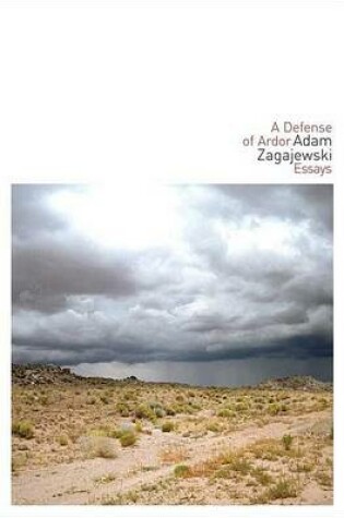 Cover of A Defense of Ardor