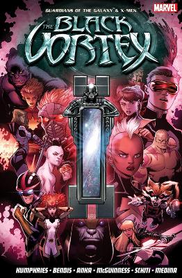Book cover for Guardians of the Galaxy & X-Men: The Black Vortex