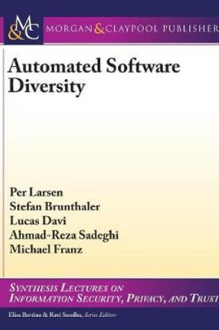 Cover of Automated Software Diversity