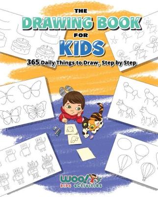 Cover of The Drawing Book for Kids