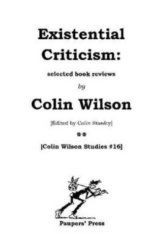 Cover of Existential Criticism