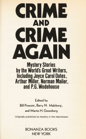 Book cover for Crime & Crime Again