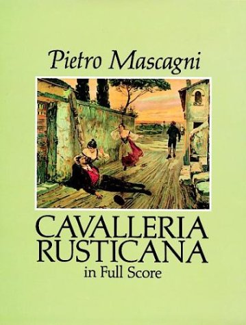 Book cover for Cavalleria Rusticana in Full Score