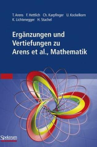 Cover of Ergänzungen Und Vertiefungen Zu Mathematik