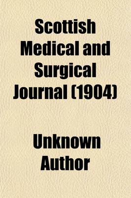 Book cover for Scottish Medical and Surgical Journal (Volume 14)