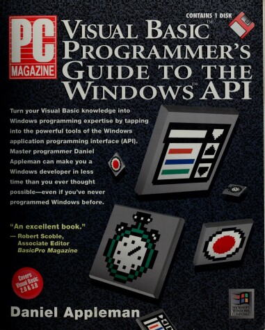 Book cover for "PC Magazine" Visual Basic Programmers Guide to Windows API