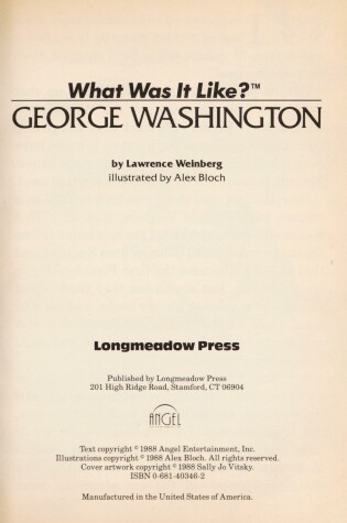 Cover of George Washington