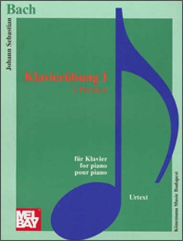 Book cover for Bach: Klavier Uebungen I