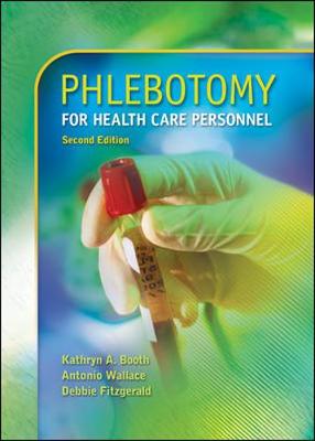 Book cover for Phlebotomy for Health Care Personnel w/Student CD-ROM