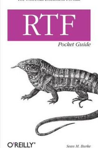 Cover of RTF Pocket Guide