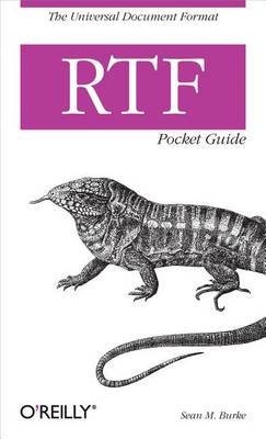 Cover of RTF Pocket Guide