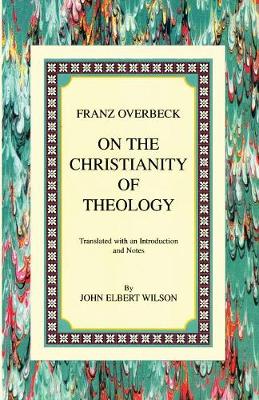 Cover of On the Christianity of Theology