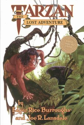Book cover for Edgar Rice Burroughs' Tarzan: The Lost Adventure