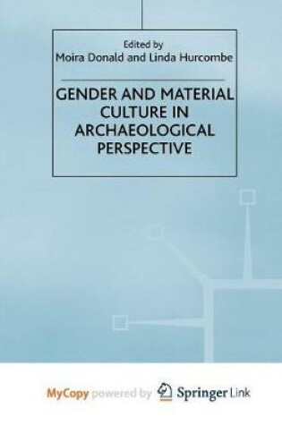 Cover of Gender and Material Culture in Historical Perspective