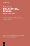 Book cover for Opuscula Logica, Physica, Allegorica, Alia