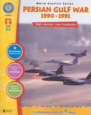 Book cover for Persian Gulf War 1990-1991, Grades 5-8