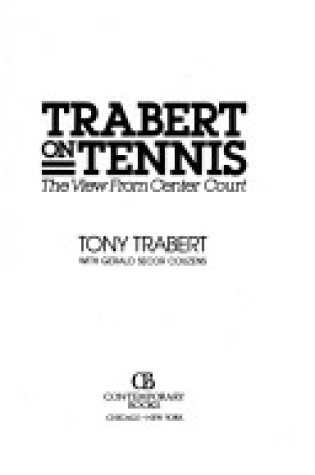 Cover of Trabert on Tennis