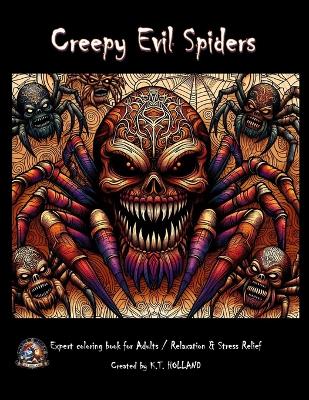 Book cover for Creepy Evil Spiders