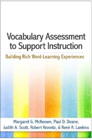 Cover of Vocabulary Assessment to Support Instruction