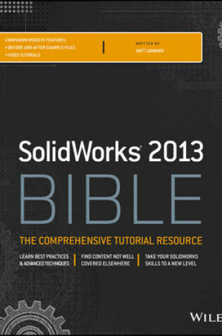 Cover of Solidworks 2013 Bible