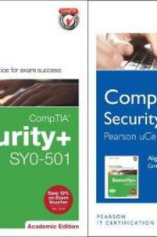 Cover of Comptia Security+ Sy0-501 Pearson Ucertify Course and Labs and Textbook Bundle