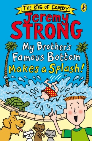 Book cover for My Brother's Famous Bottom Makes a Splash!