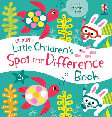 Book cover for Little Children's Spot the Difference Book