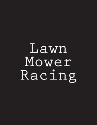 Book cover for Lawn Mower Racing