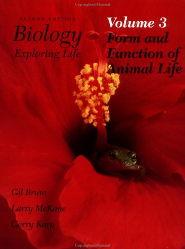 Book cover for Form and Function of Animal Life