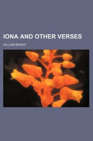 Cover of Iona and Other Verses