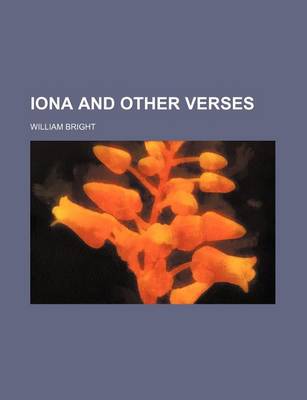 Book cover for Iona and Other Verses