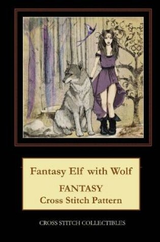 Cover of Fantasy Elf with Wolf