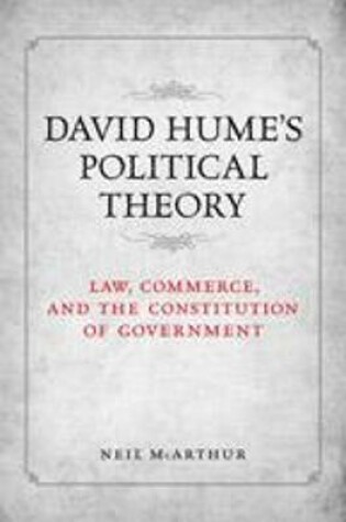 Cover of David Hume's Political Theory