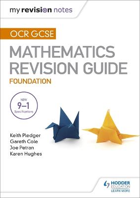 Book cover for OCR GCSE Maths Foundation: Mastering Mathematics Revision Guide