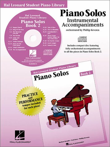 Cover of Piano Solos Book 2 - CD