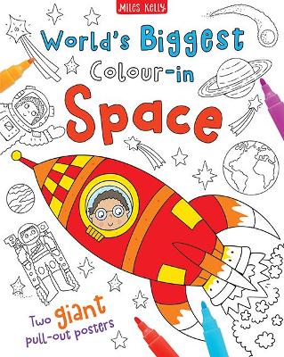 Book cover for World's Biggest Colour-in Space