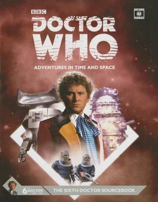 Book cover for Dr Who Sixth Doctor Sourcebook