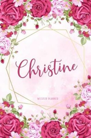 Cover of Christine Weekly Planner