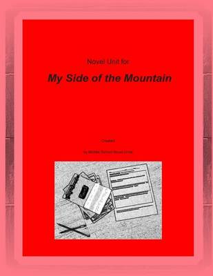 Book cover for Novel Unit for My Side of the Mountain