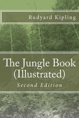 Book cover for The Jungle Book(Illustrated)