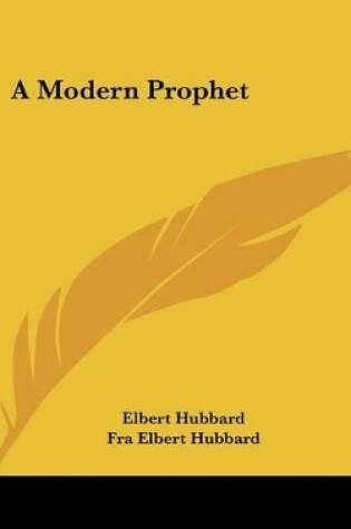 Cover of A Modern Prophet
