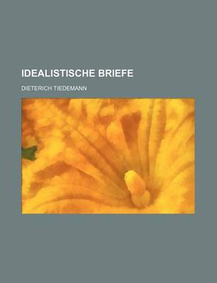 Book cover for Idealistische Briefe