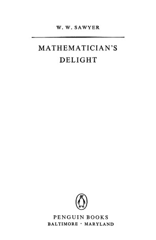 Cover of Mathematician's Delight