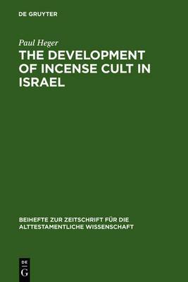 Book cover for Development of Incense Cult in Israel